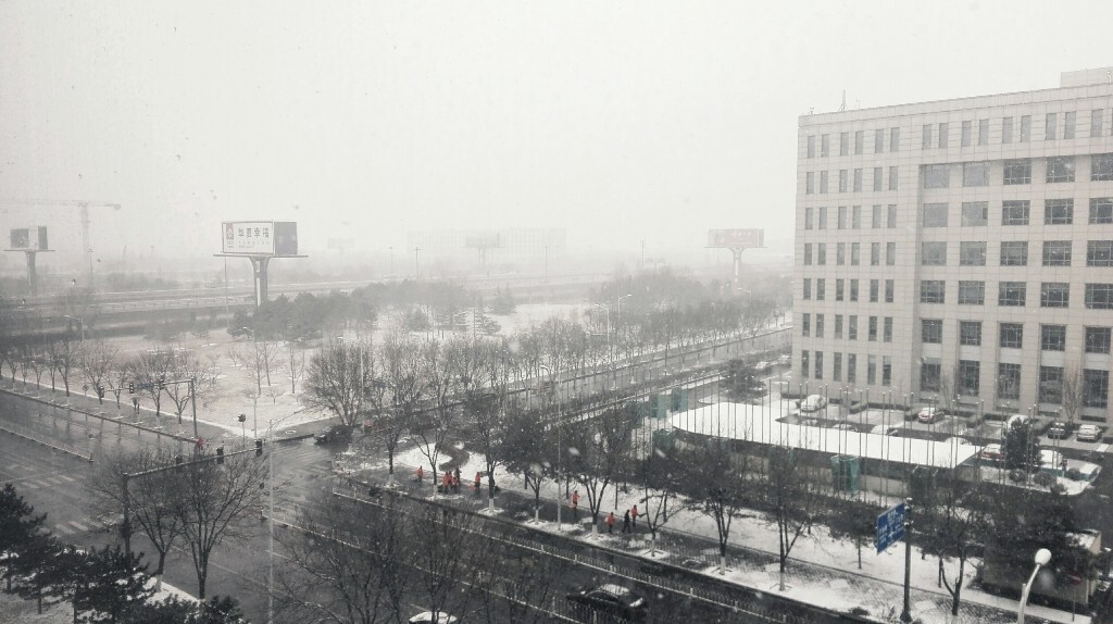 北京下雪