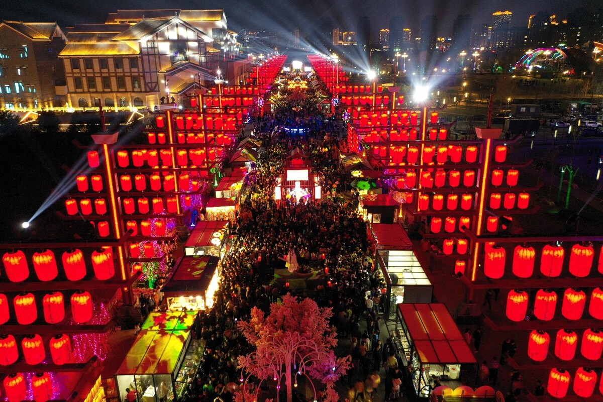 梅河口夜景