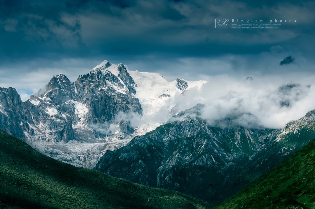 Gambar : bentang alam pegunungan, gunung, langit, biru, Pegunungan ...