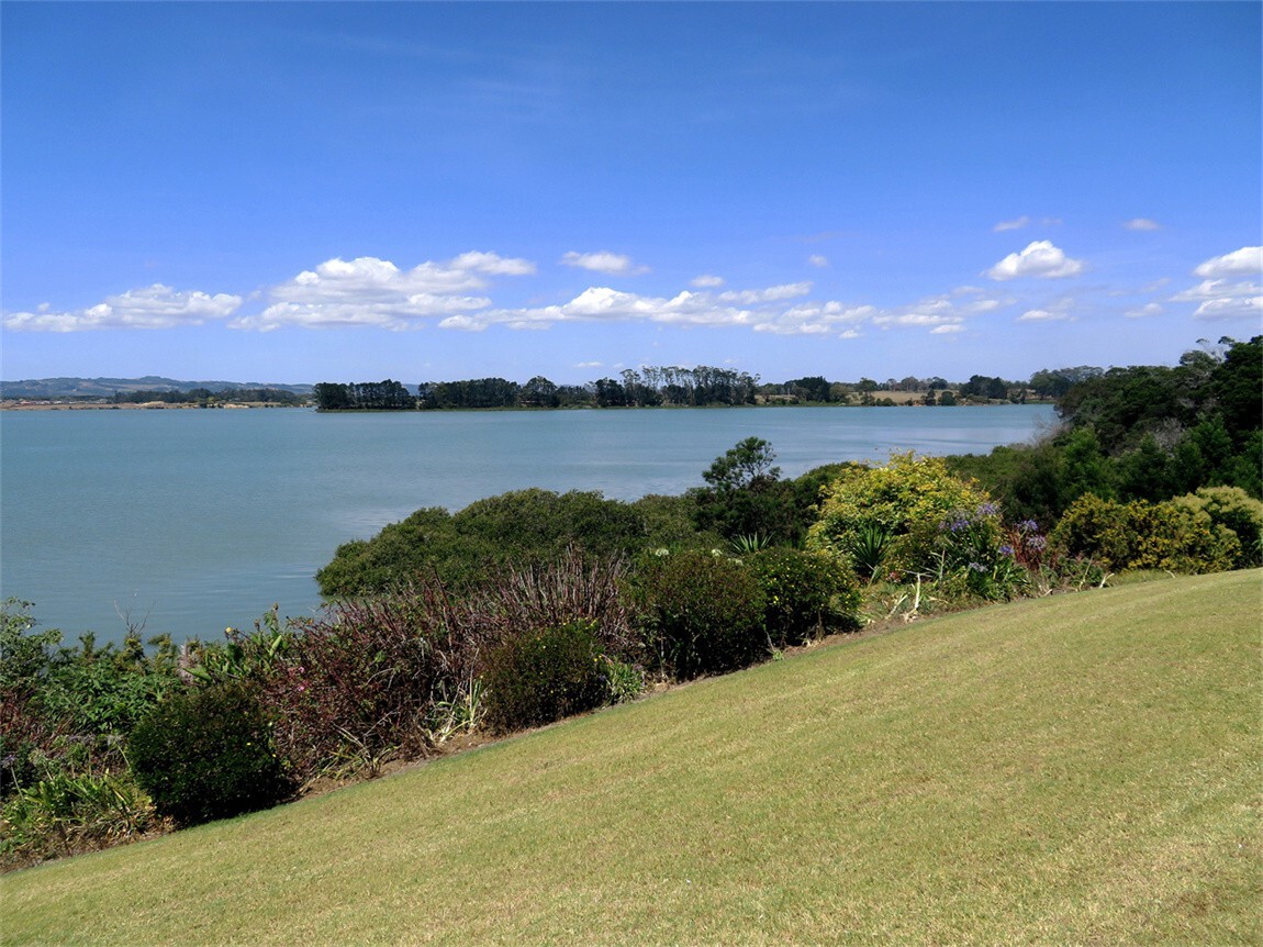 新西兰海滨小镇风景