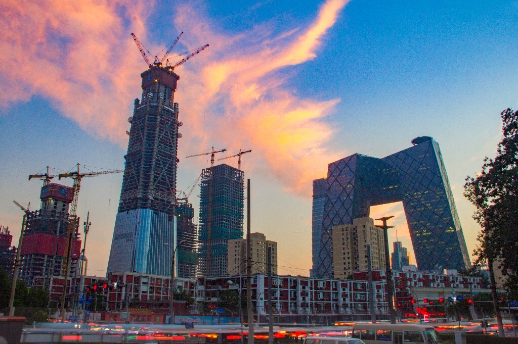 金台夕照