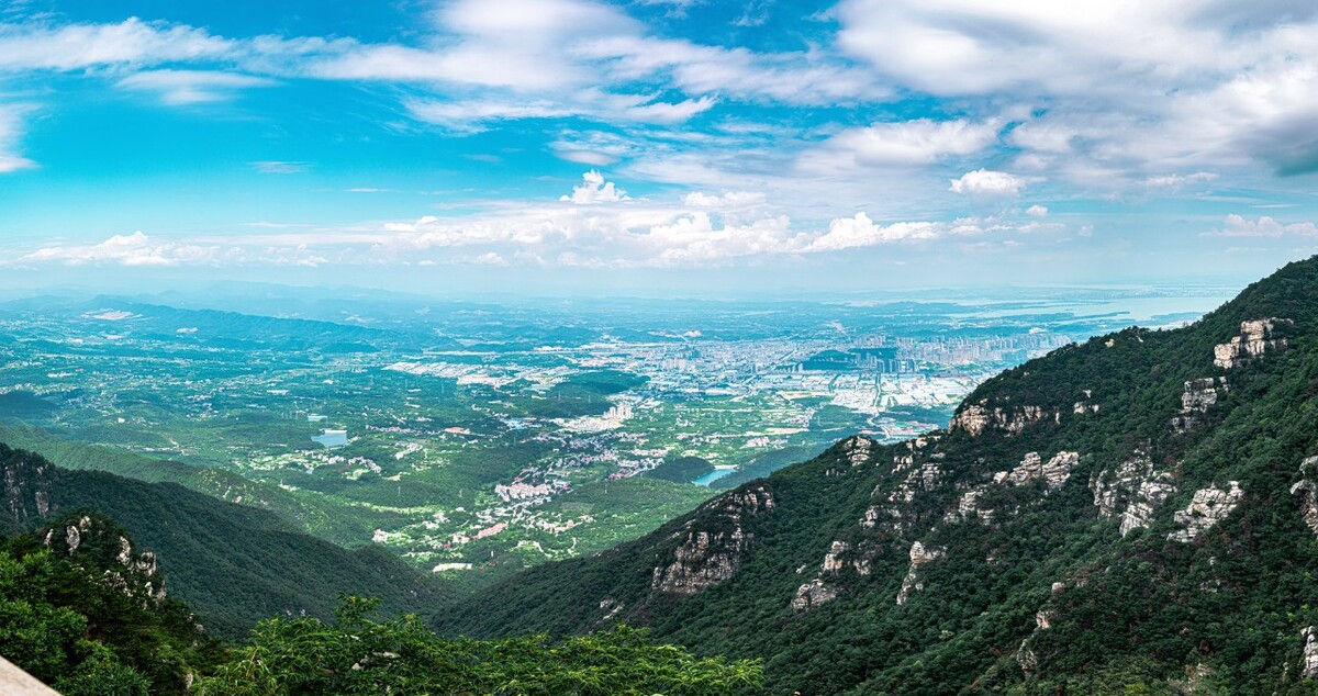 鸟瞰庐山