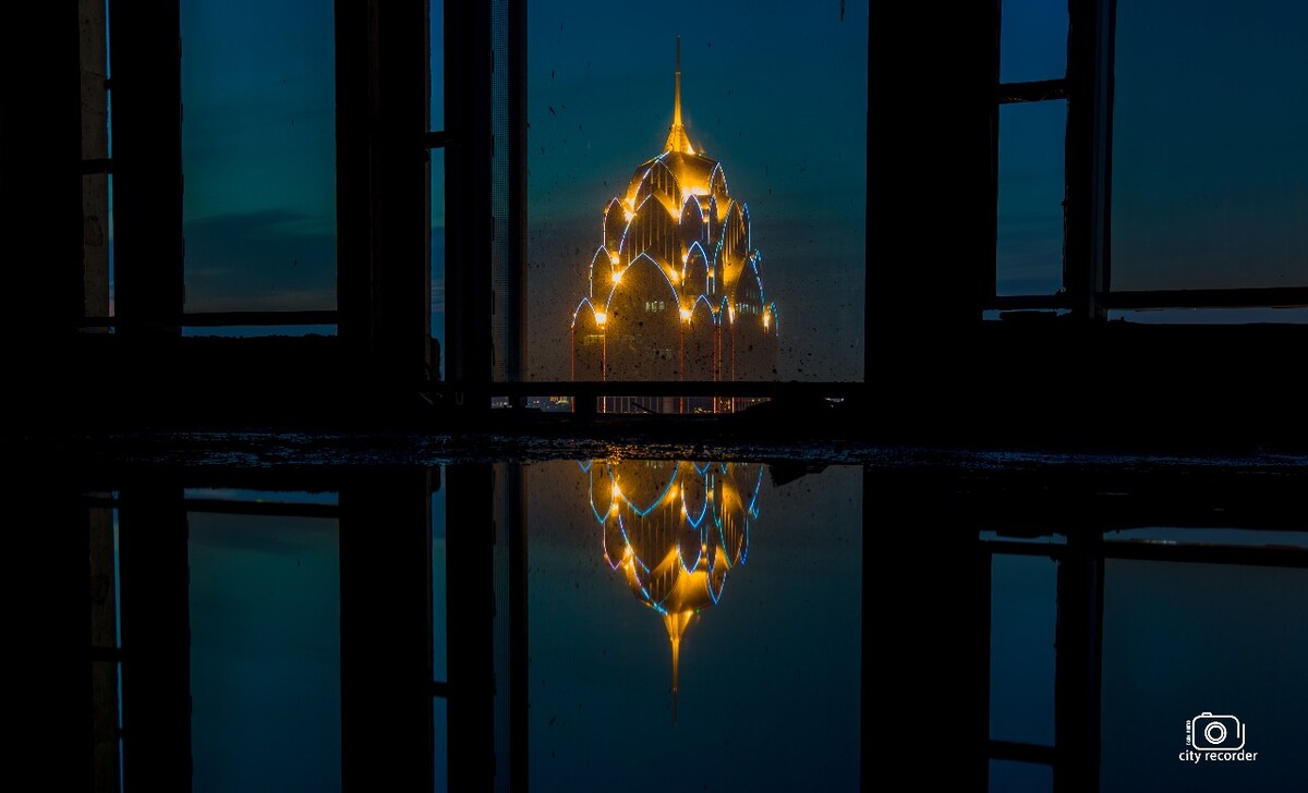 宁波南部商务区夜景