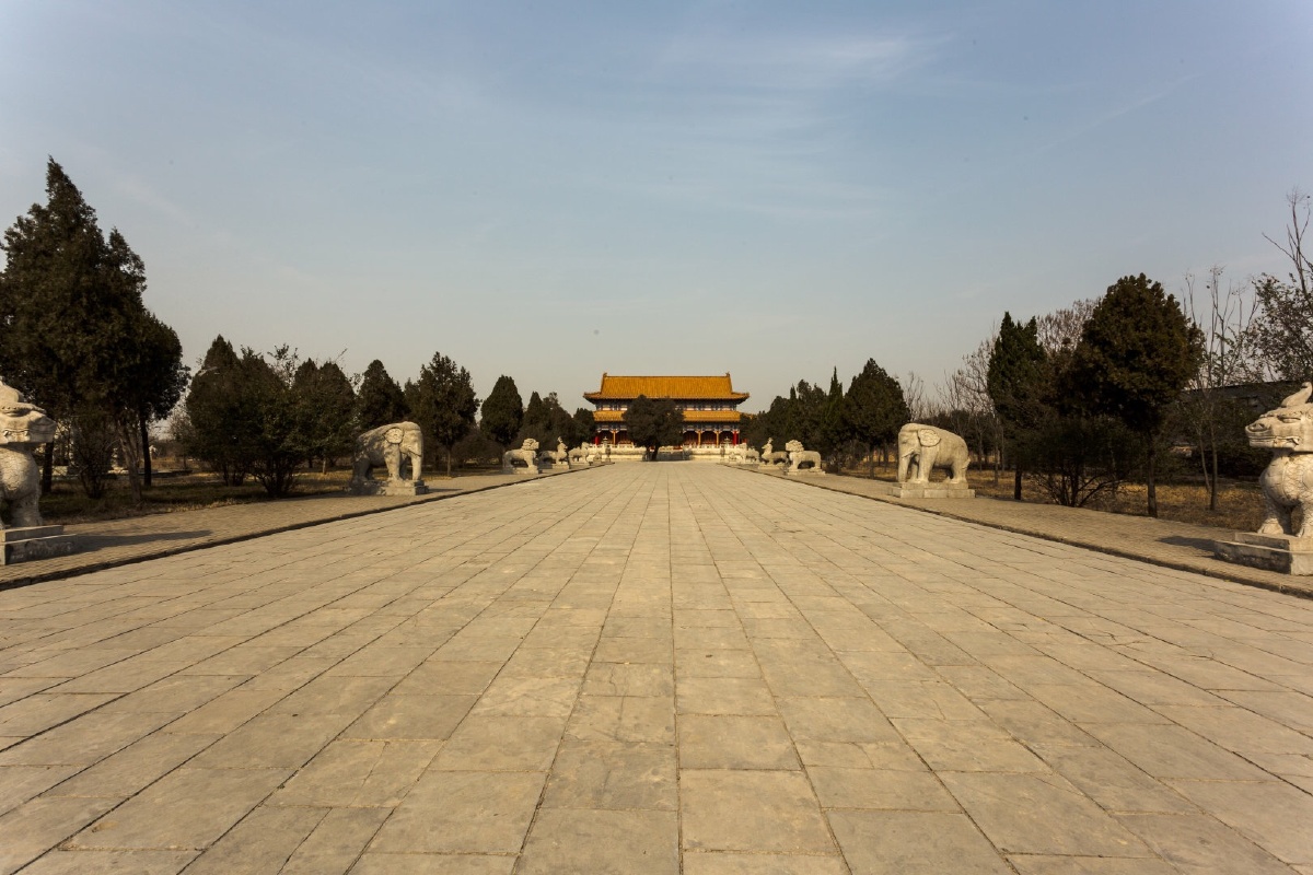 中国商丘旅游景点区清凉寺和三陵台部分图片