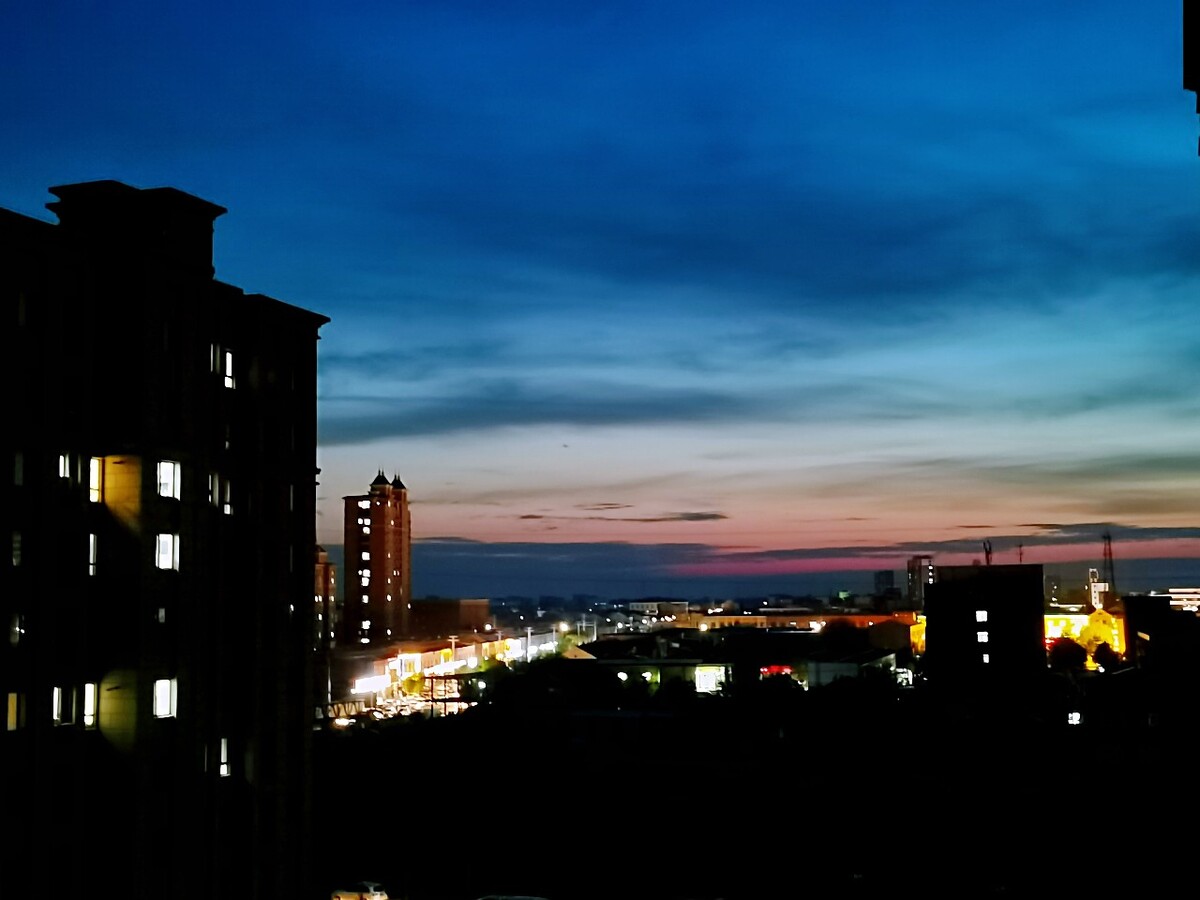 大阳信夜景