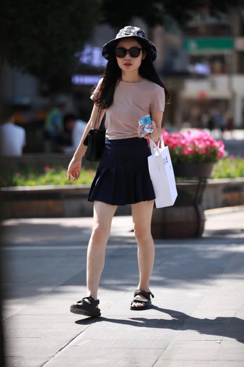 重庆街拍"重庆美女"