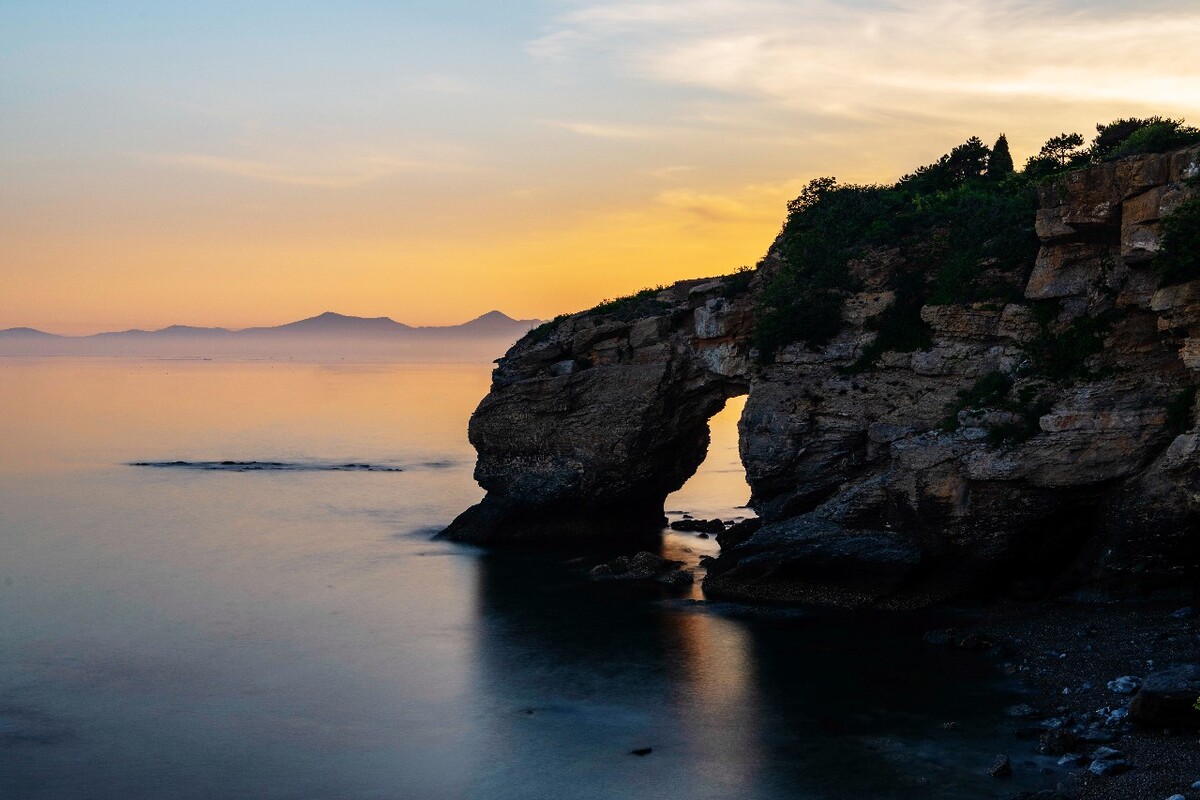 恐龙探海大连金石滩海滨风光