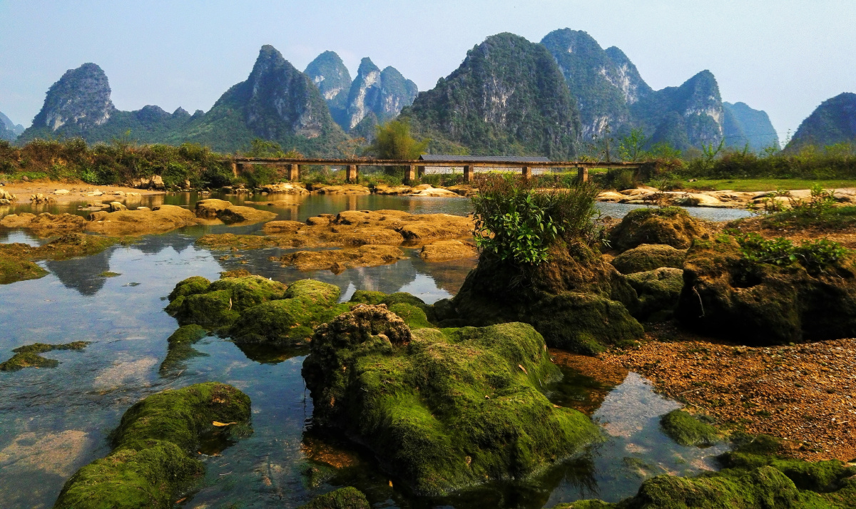 手机拍,靖西市大兴村.