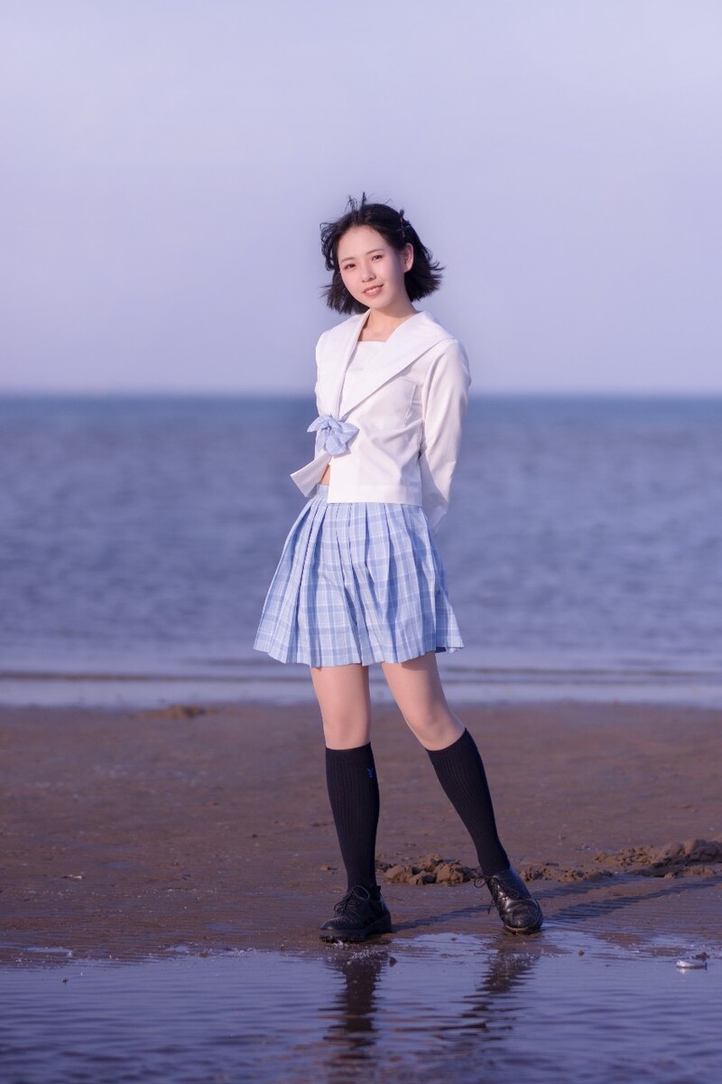 海边jk写真