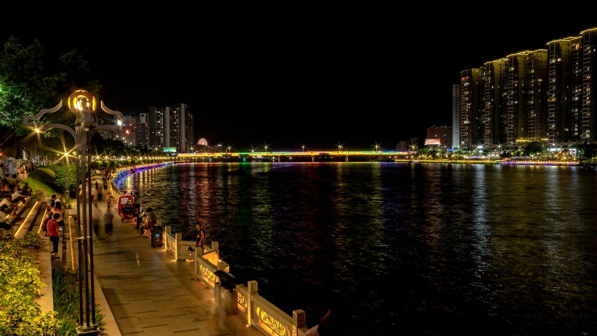 东江夜景