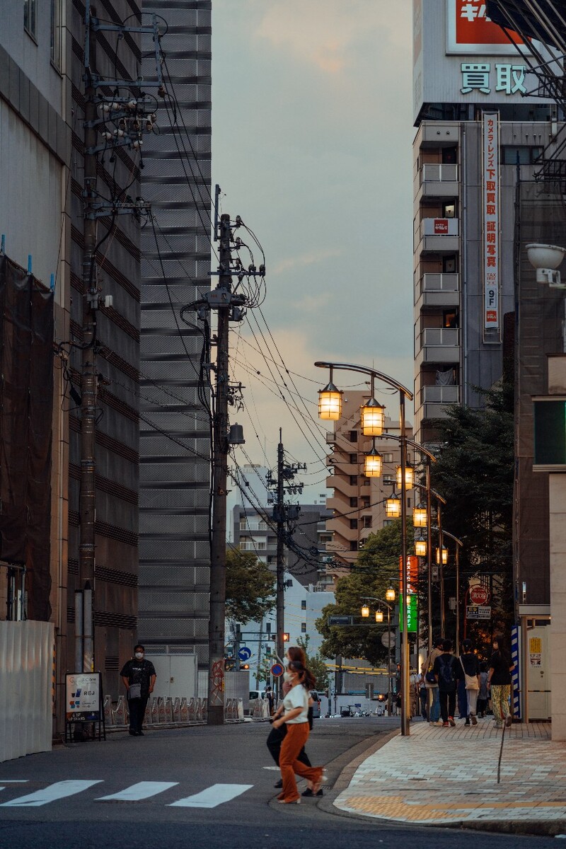 夏日名古屋街头