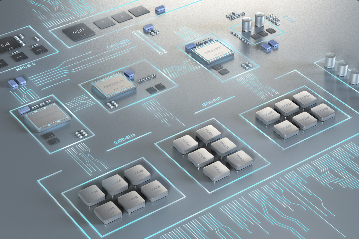 高科技的ic视觉图，可用于广告设计图、企业品牌视觉主题大图、更可同步于ppt。还有其他相关图片可供下载组成企业ppt之用。