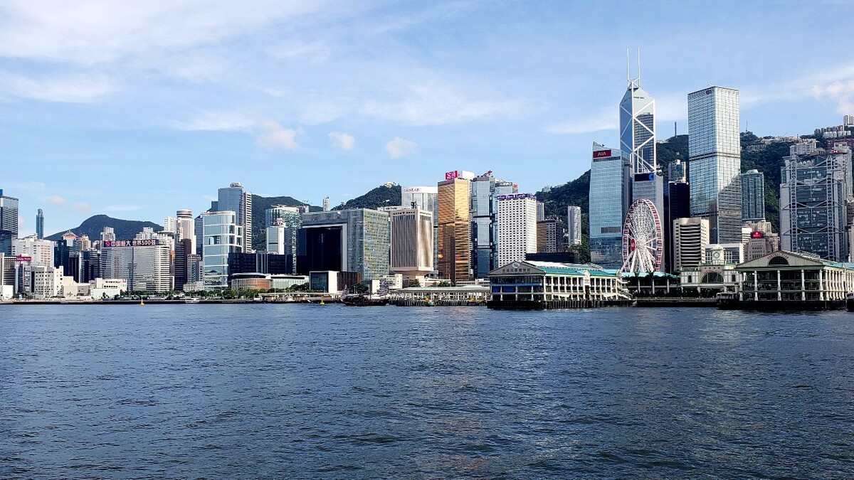 香港维多利亚港随拍