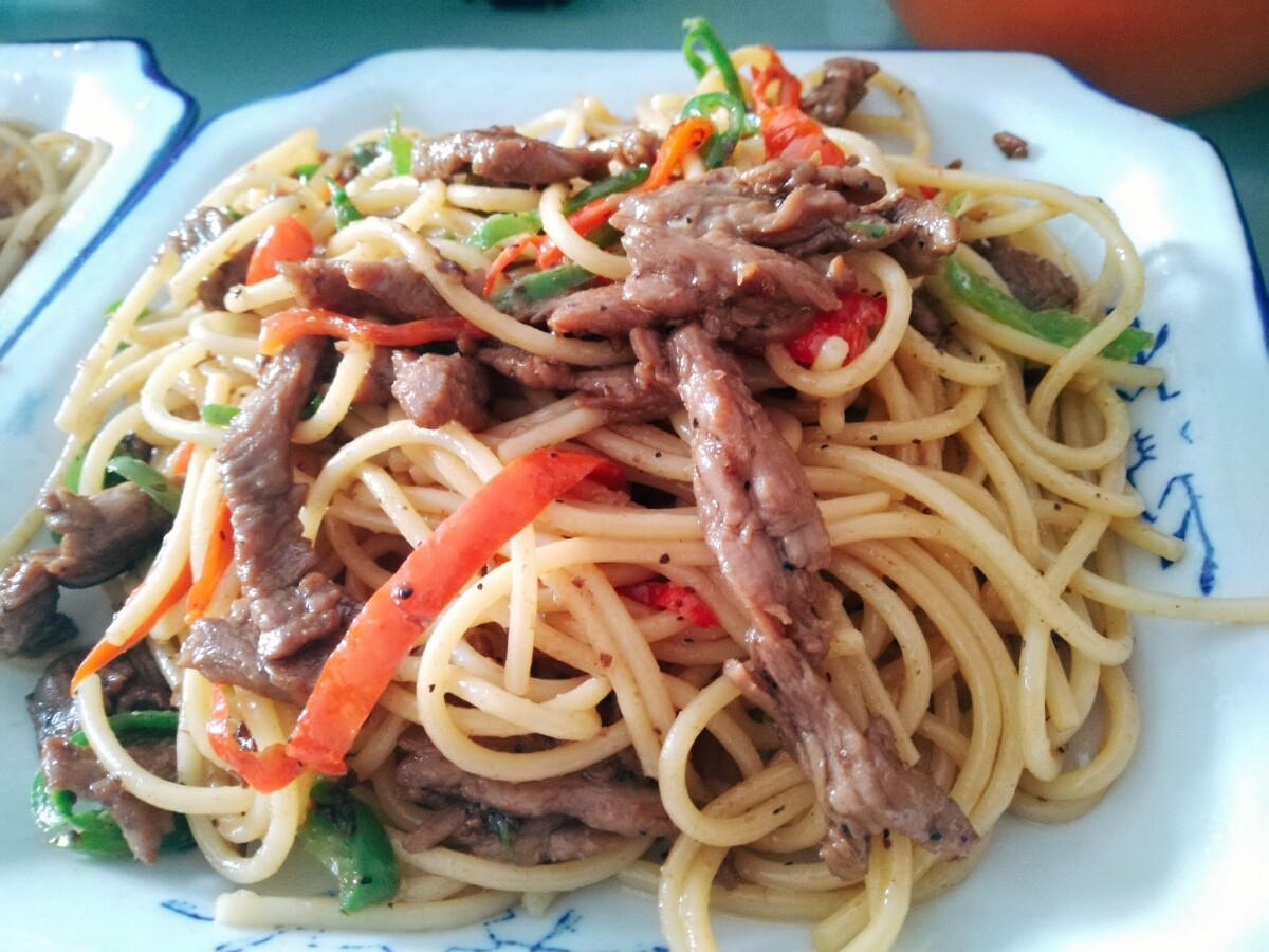 黑椒牛柳意大利面