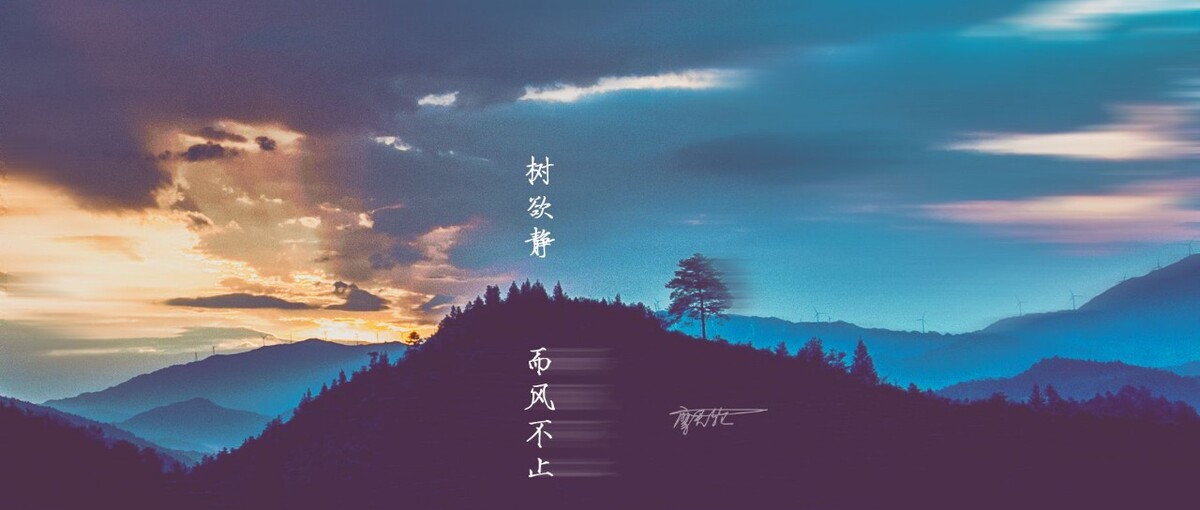 树欲静而风不止