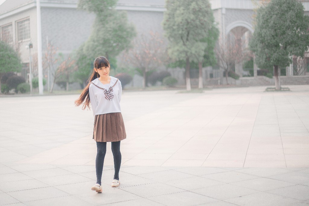 《少女最好心》-晨奕45-图虫网-女生的v少女鞋师范步鬼图片