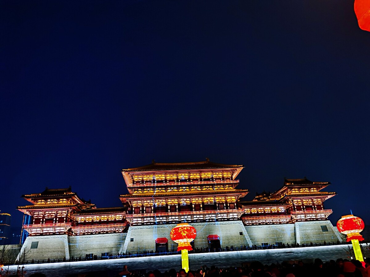 洛阳应天门夜景