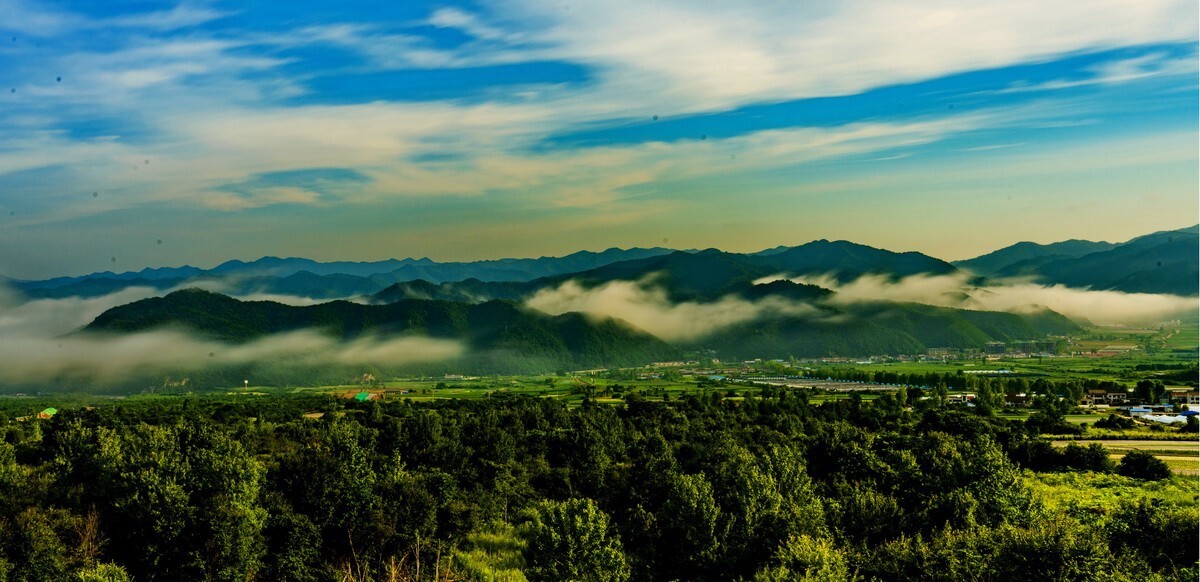 陕西宝鸡太白县鳌山脚下的塘口地区