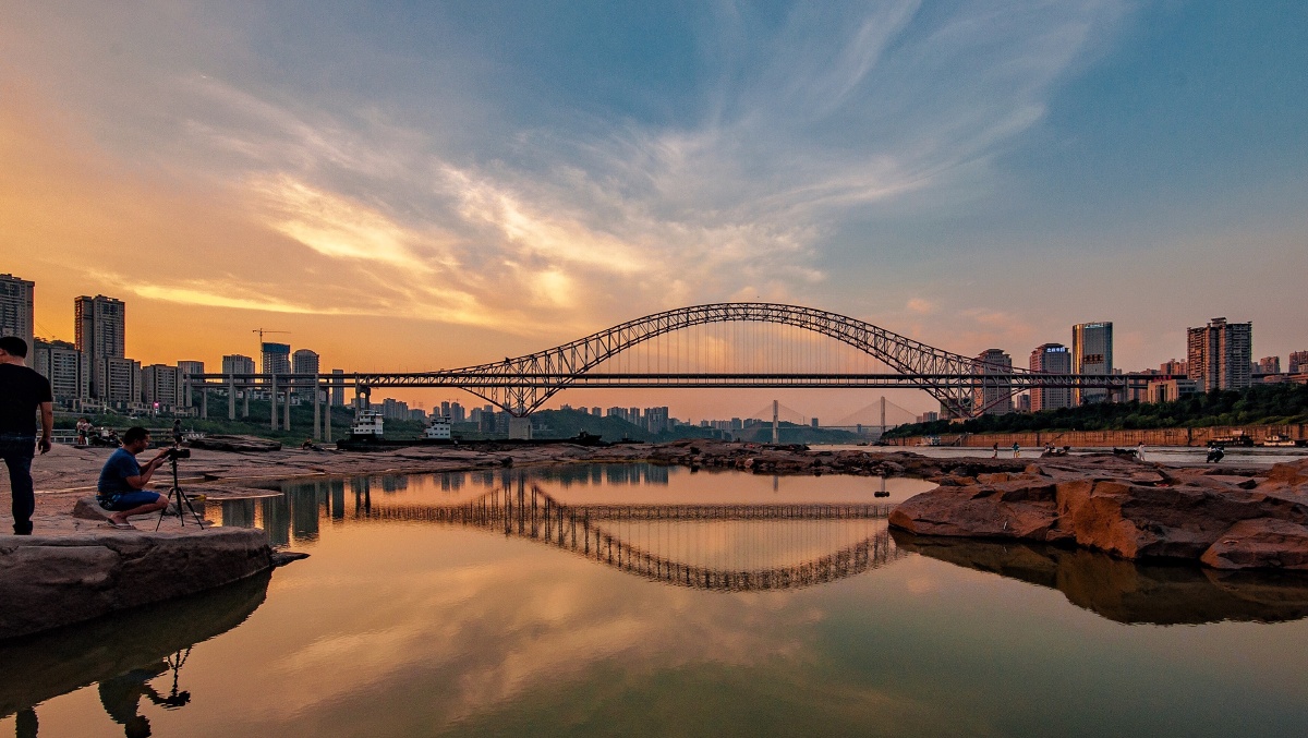 朝天门大桥图片