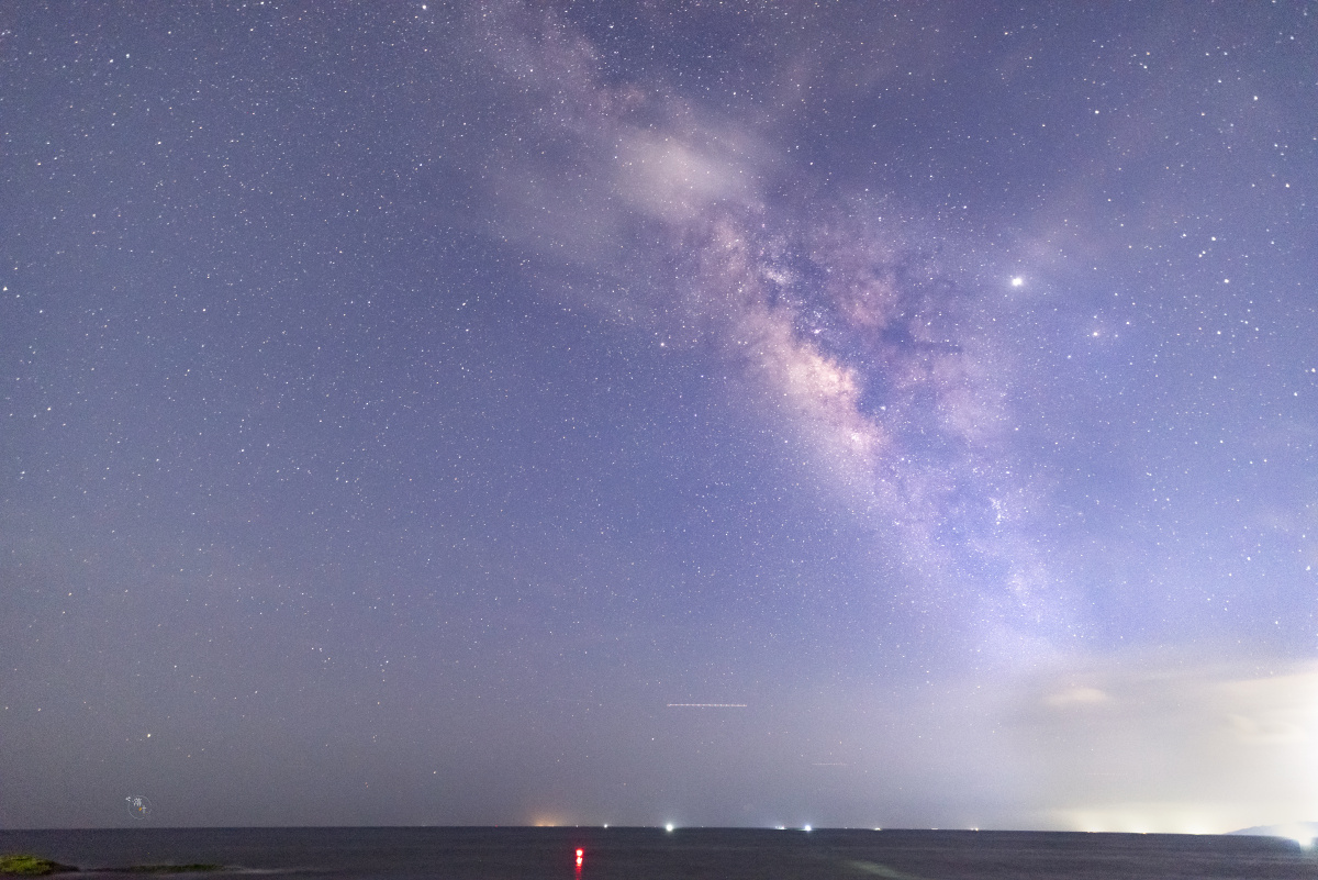 朝阳的美丽,夜晚星空的迷人,另我着迷