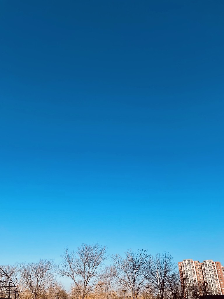冬季天空
