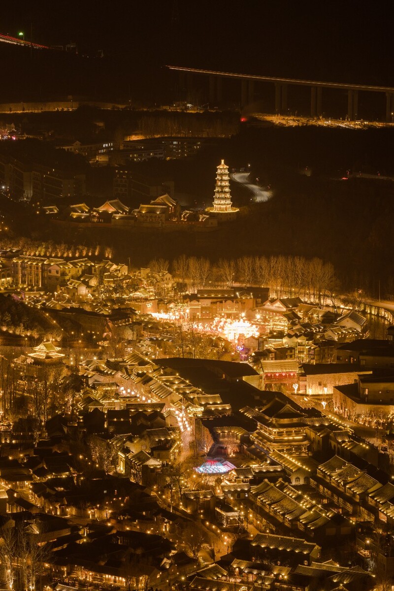 古北水镇夜景