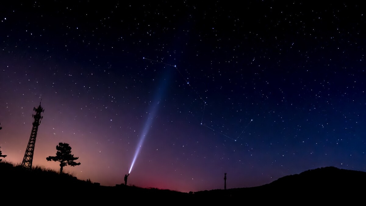 星空 银河 北斗