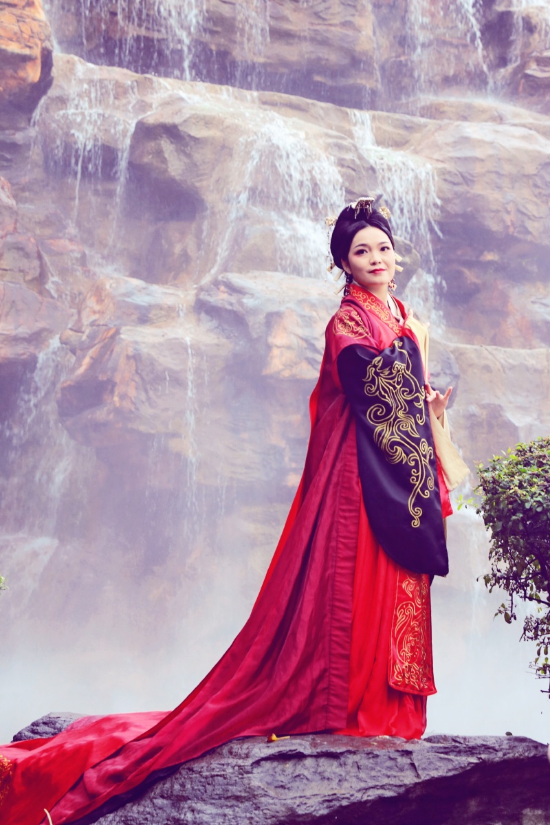 古装人像(西安大唐芙蓉园蹭拍)