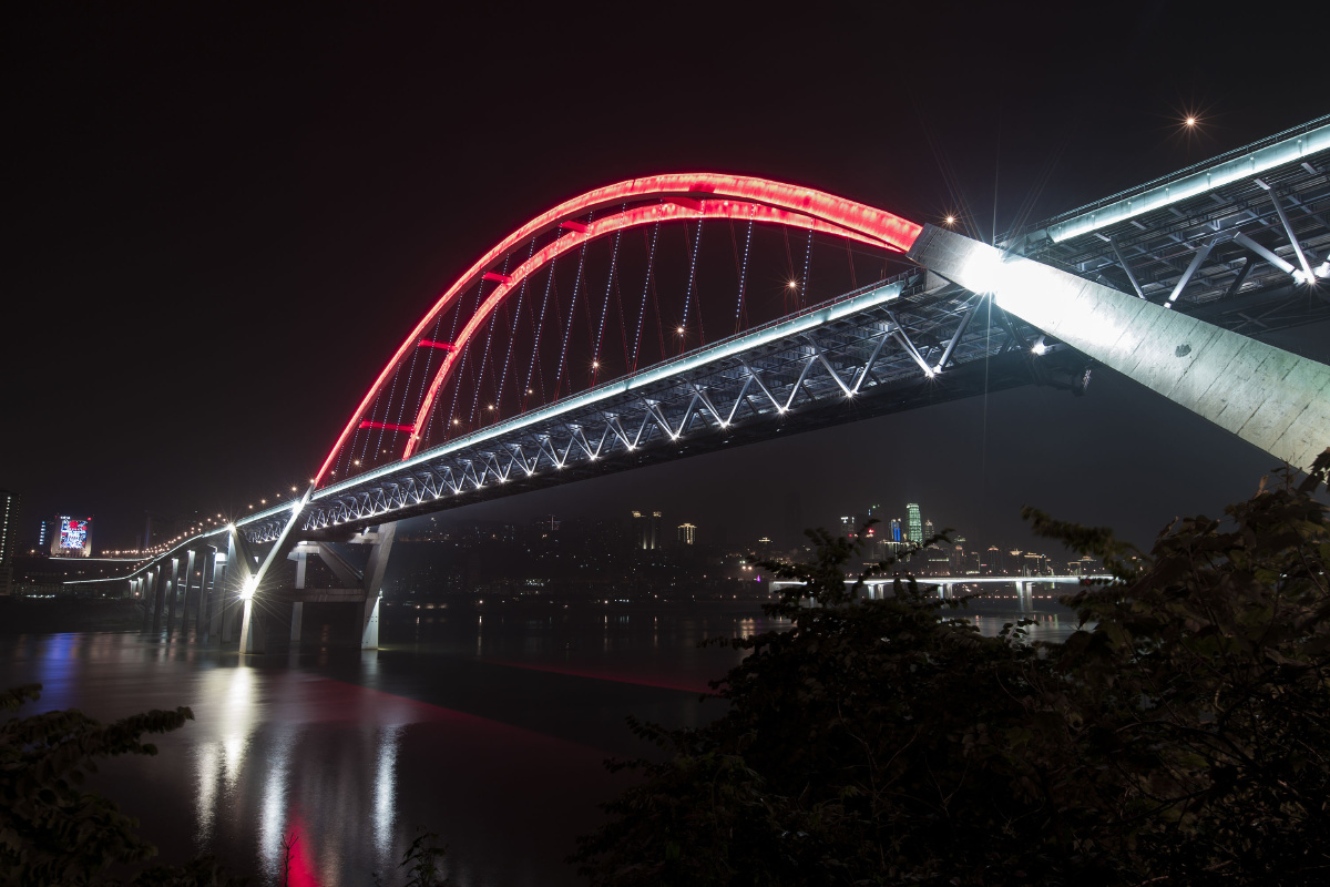 菜园坝大桥图片_纵览新闻