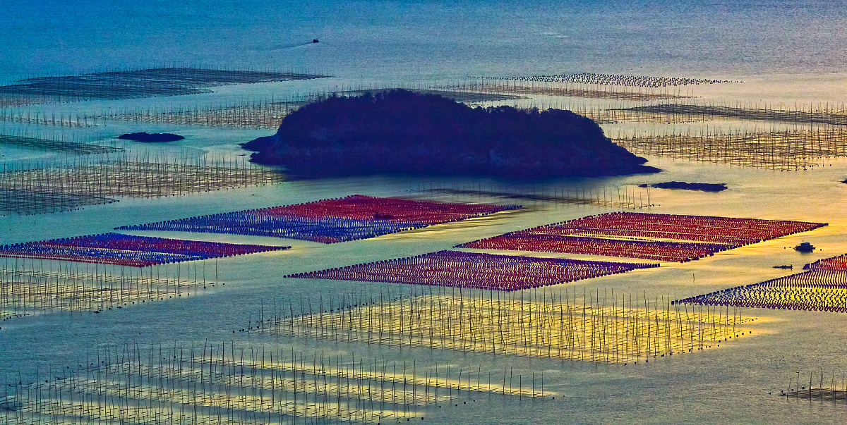 宁德霞浦花竹村日出