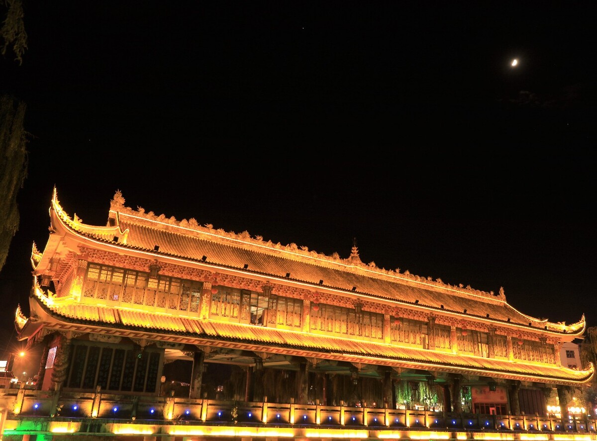 会理干河沟夜景