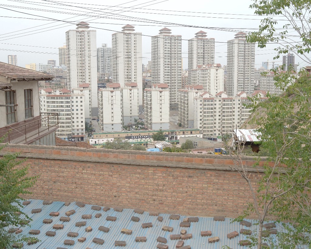 2016年9月 甘肃兰州 新建的小区楼