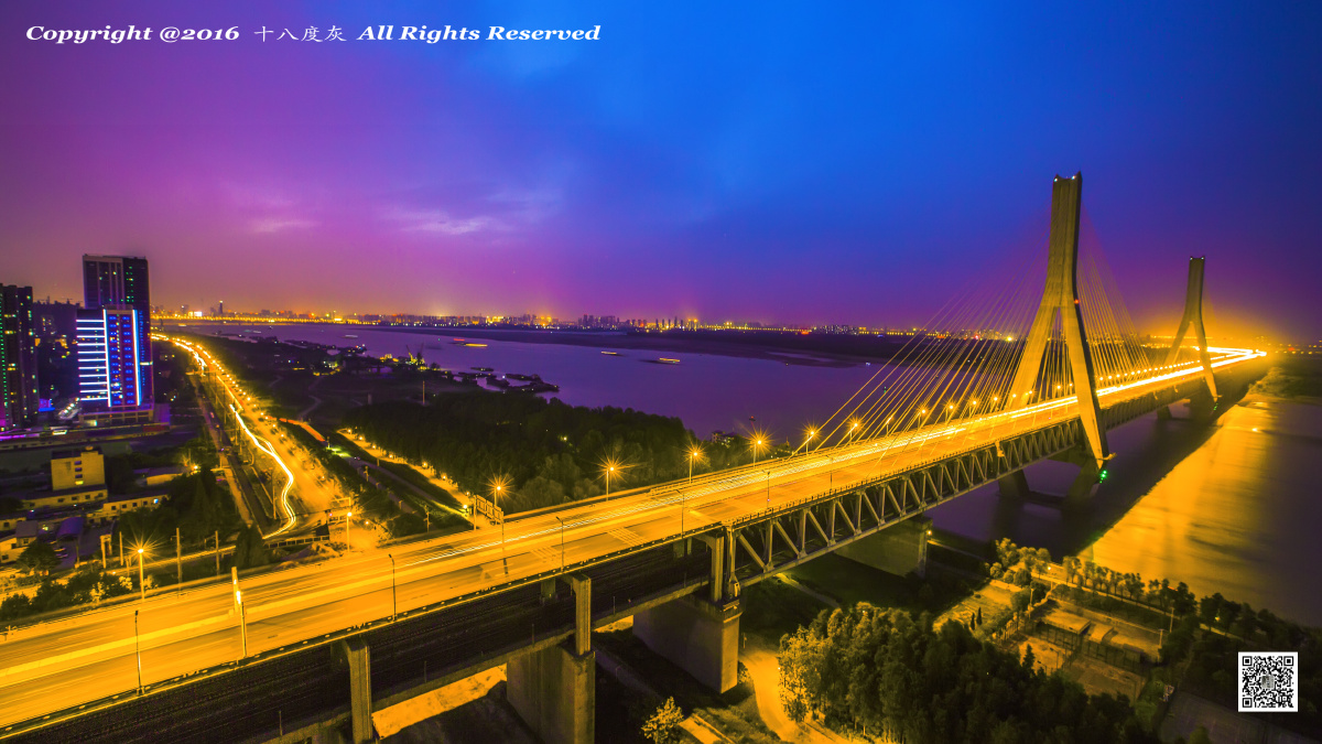 天兴洲大桥图片