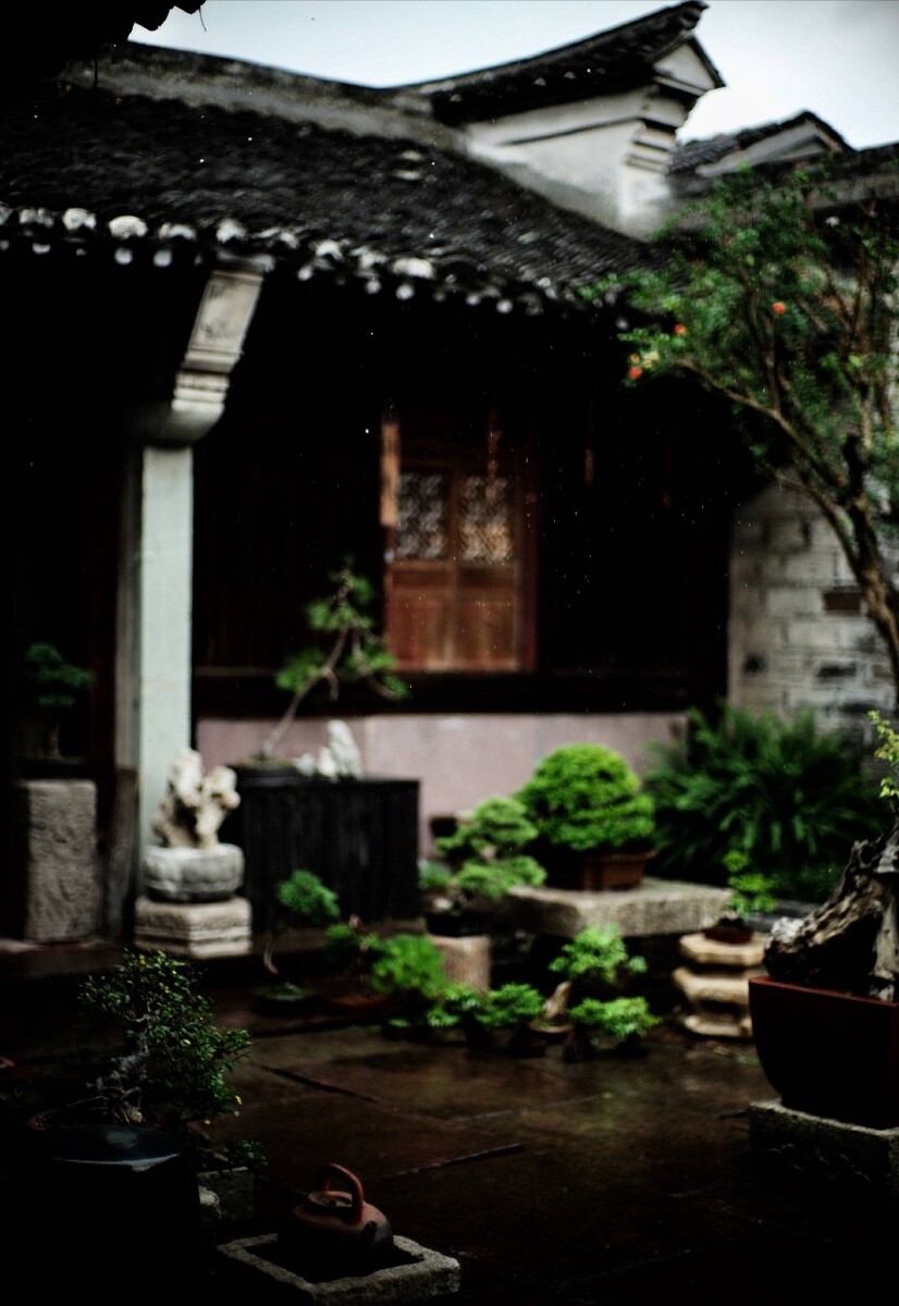 静心听雨