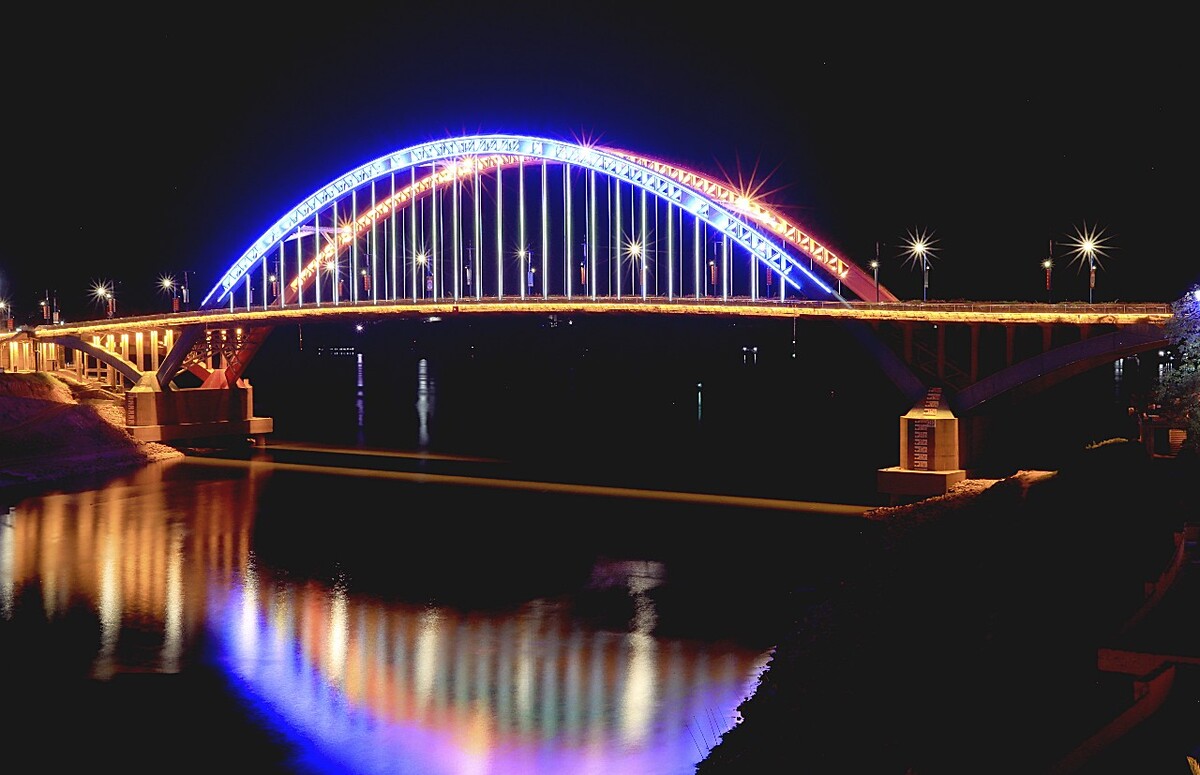 西江明珠梧州市夜景