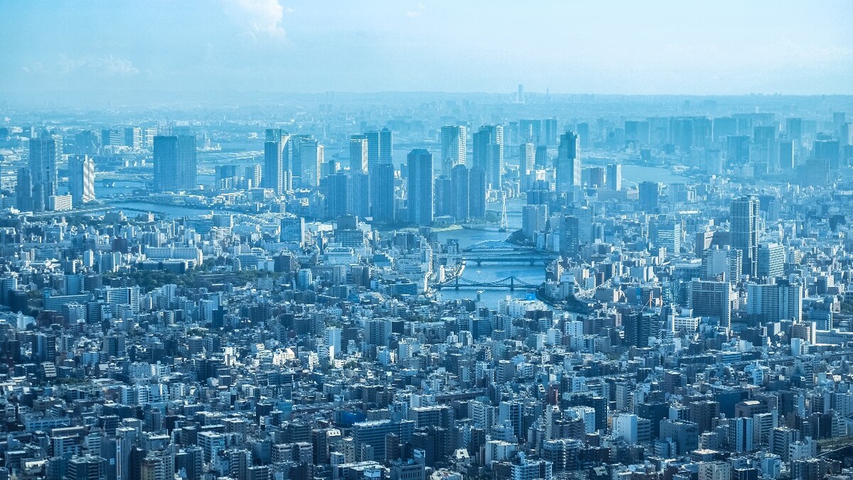 日本东京全景