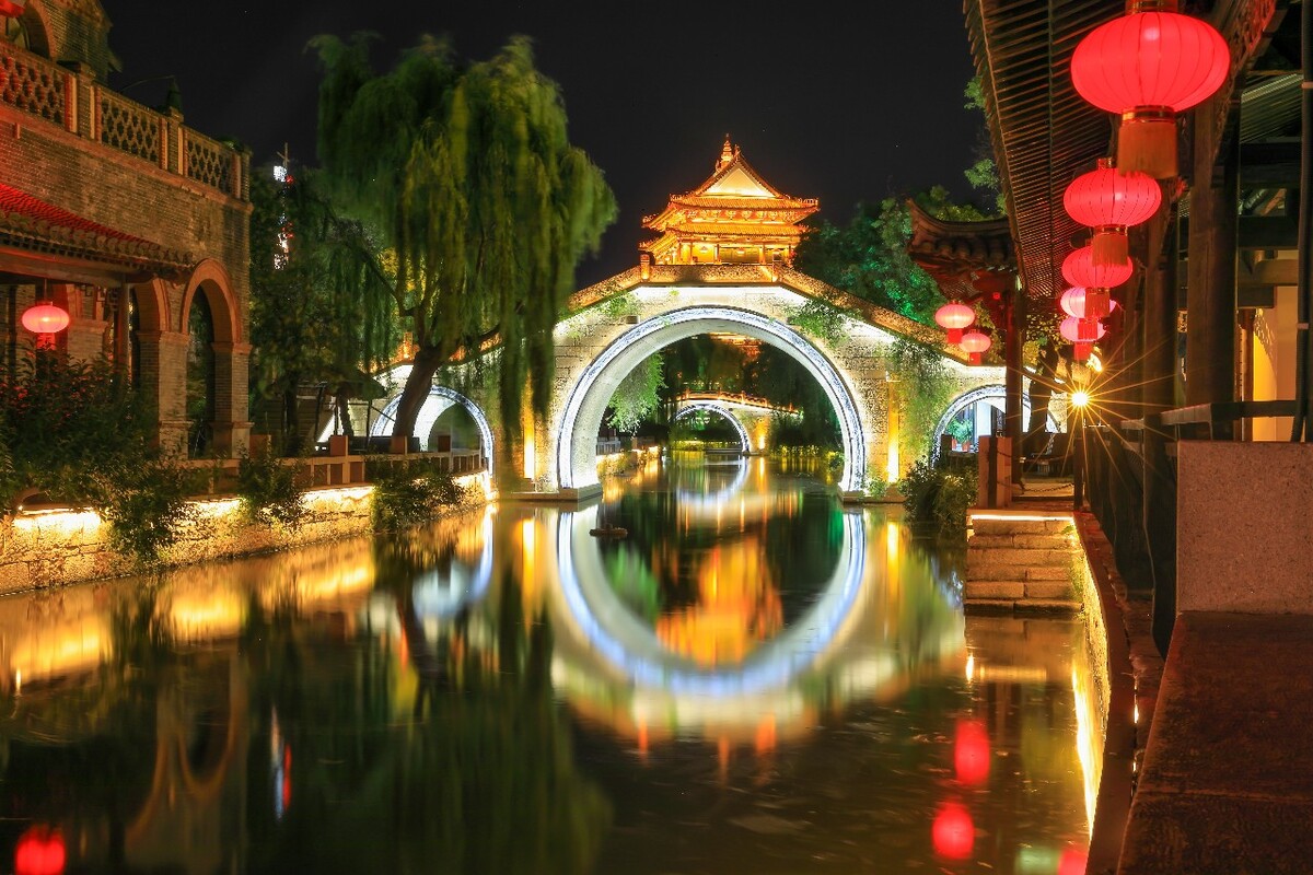 中国山东省枣庄市台儿庄古城