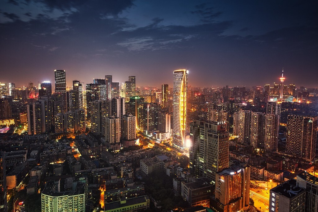 成都夜景