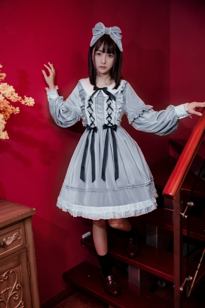 复古风lolita小裙子