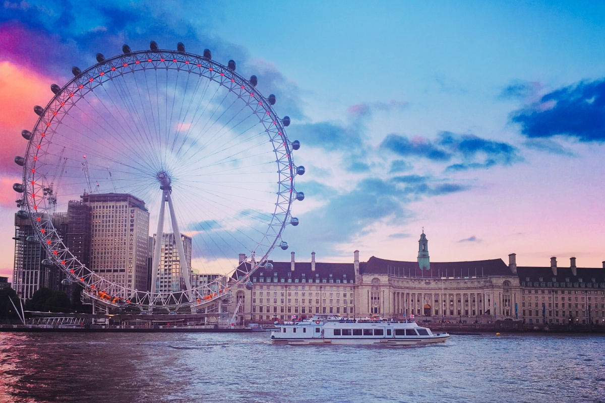 1/1272018京东摄影金像奖—手机组伦敦伦敦眼摩天轮色彩风光旅行城市