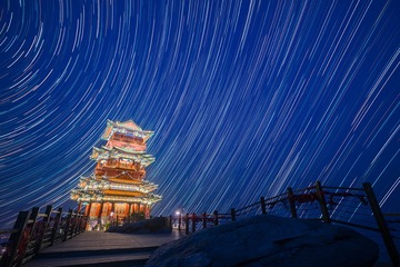 彩色星轨
