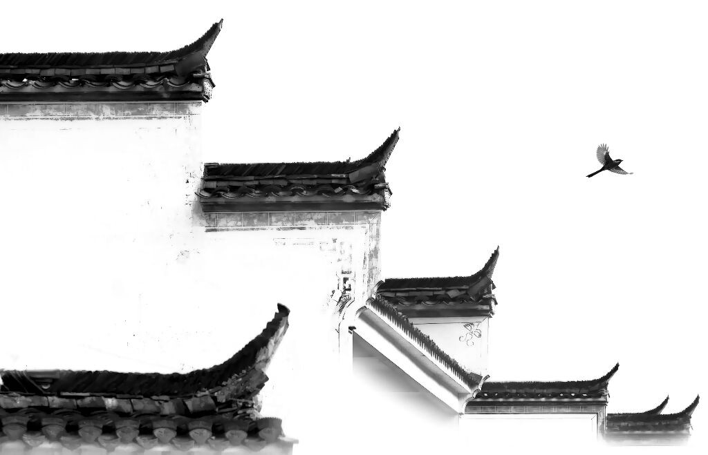 白墙青瓦的徽派建筑犹如中国传统水墨画一般，富有节奏的韵律和动与静的美感。