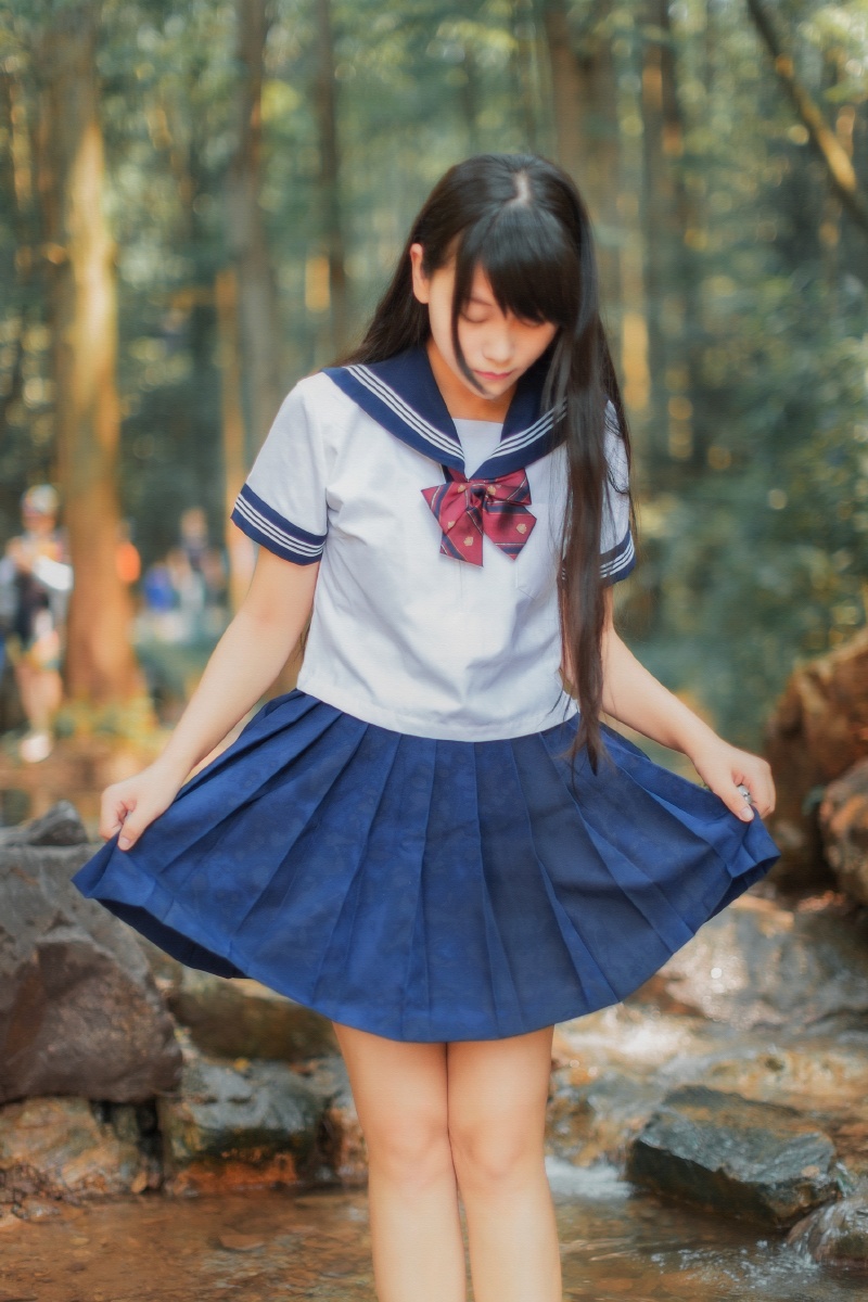 感谢锤锤提供的文案翻译,拍照不如玩水吧! - 佳