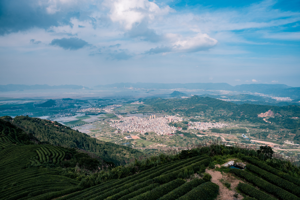 长龙茶山炉峰山观景台
