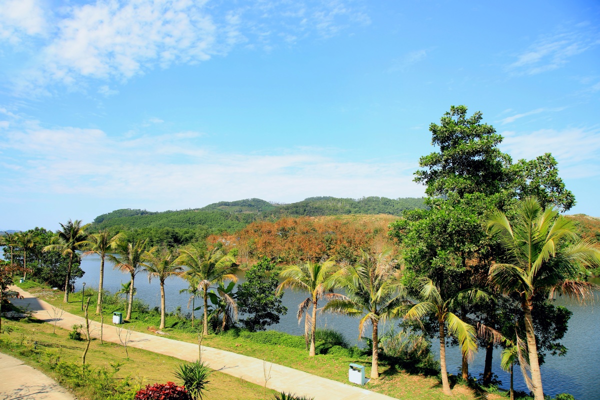 海南省屯昌县美林湖