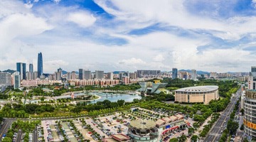 东莞广场一角