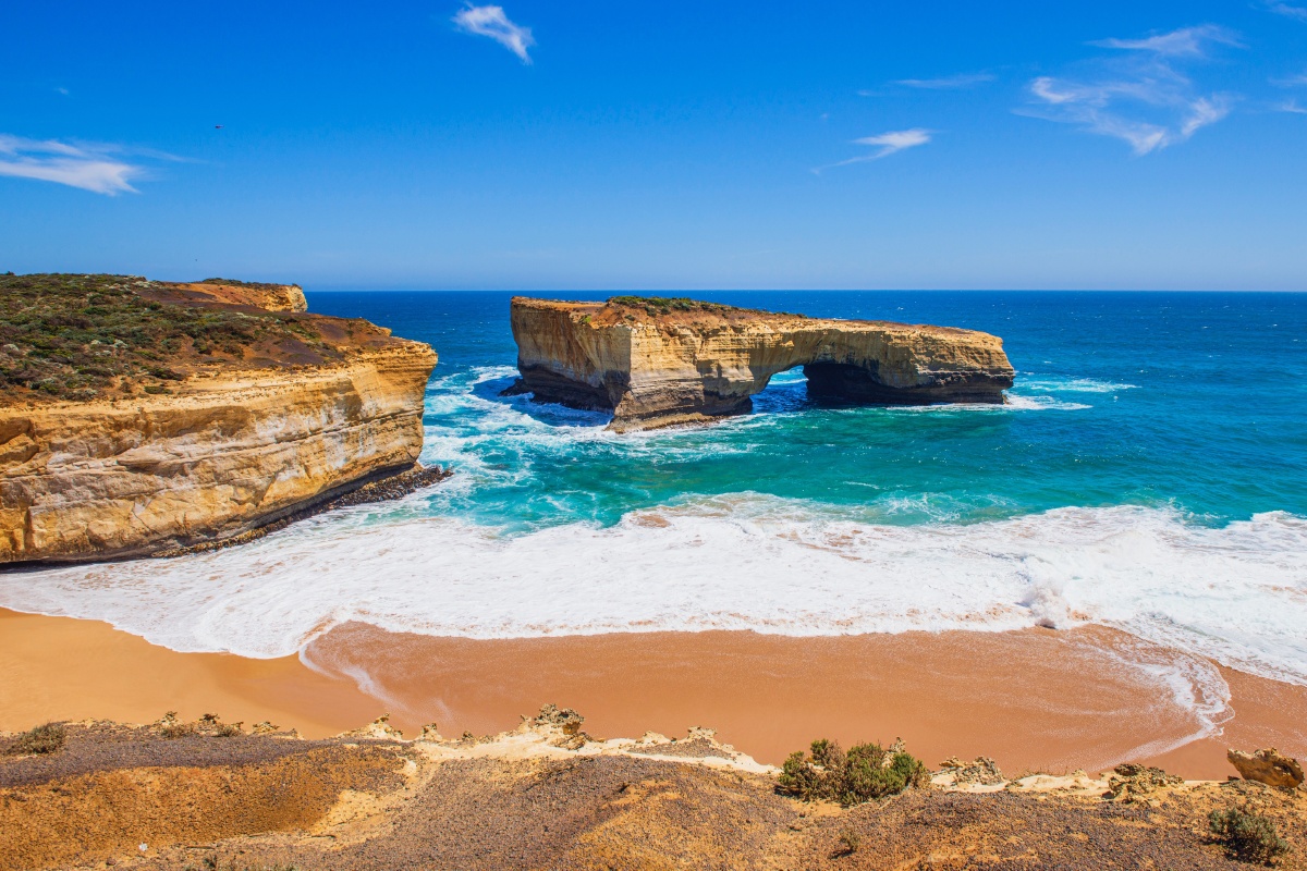 大洋路伦敦桥景点