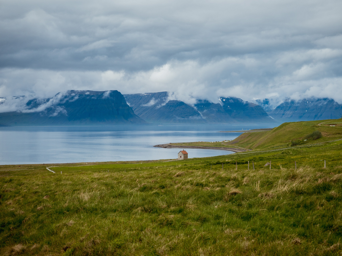 冰岛西部峡湾地貌