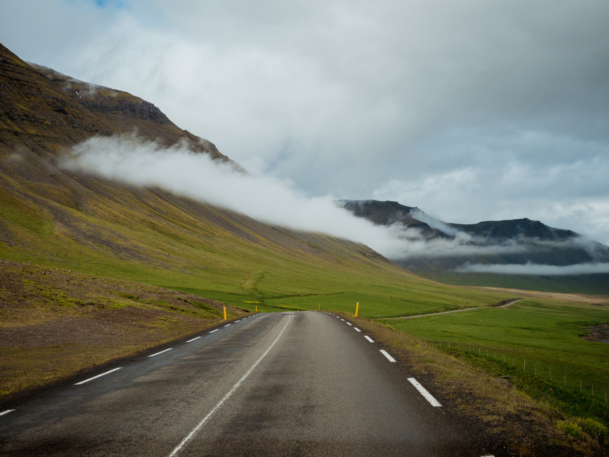 冰岛西部峡湾地貌