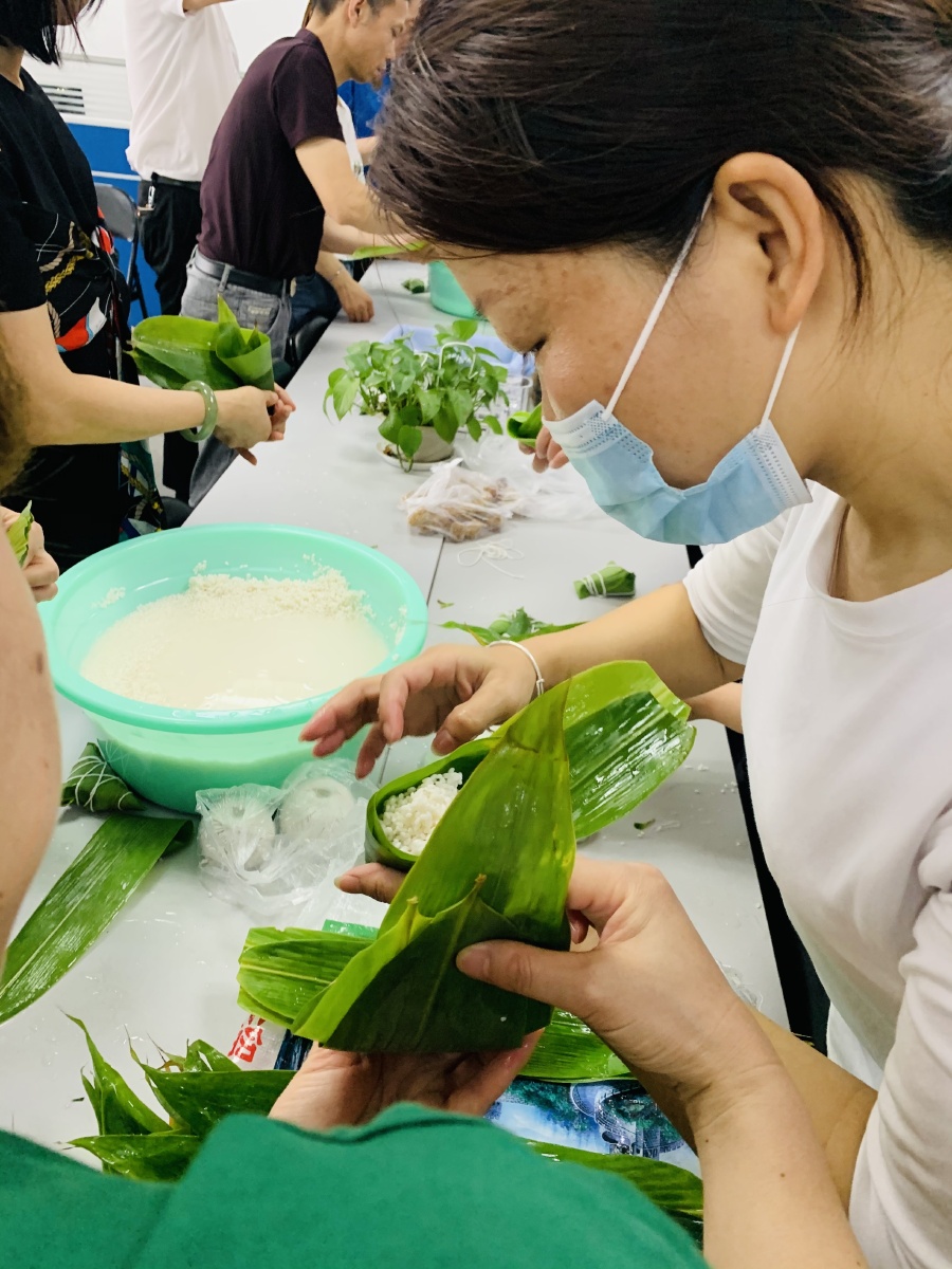 端午节1806职场包粽子活动火热现在